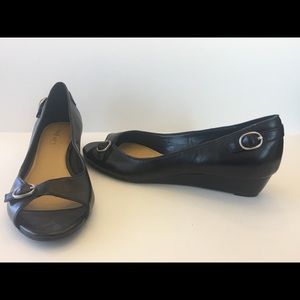 Nine West Peep Toe Wedges